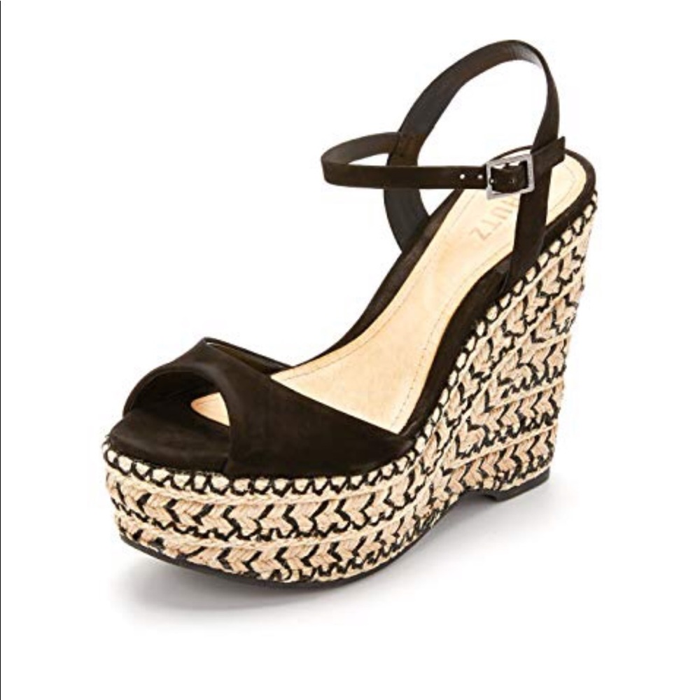 Schutz galaze espadrille wedge